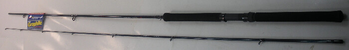 B & M Bucks BGJP102 10 Ft Graphite Jig Pole 2 Sections