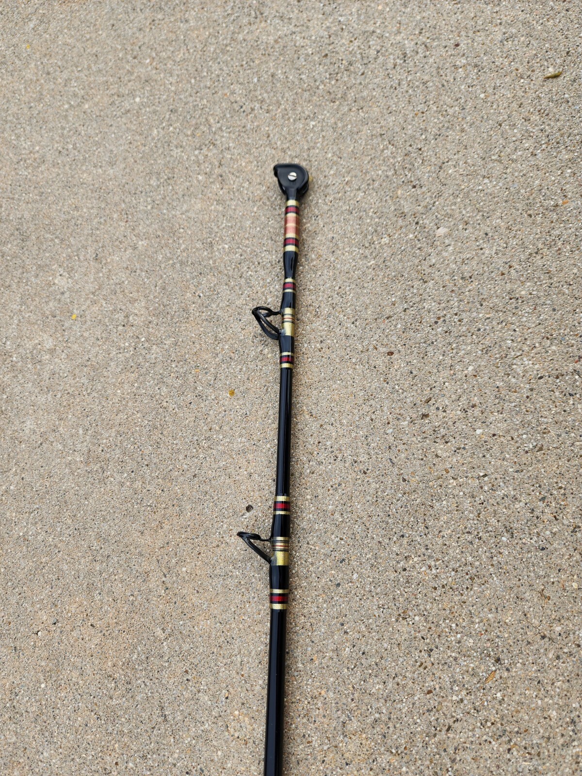 Rain shadow 7′ 1″ rail Rod deep sea fishing Rod.