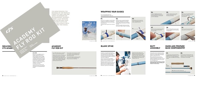 CTS Fly Fishing Kit – Build your own Fly Rod – NEW