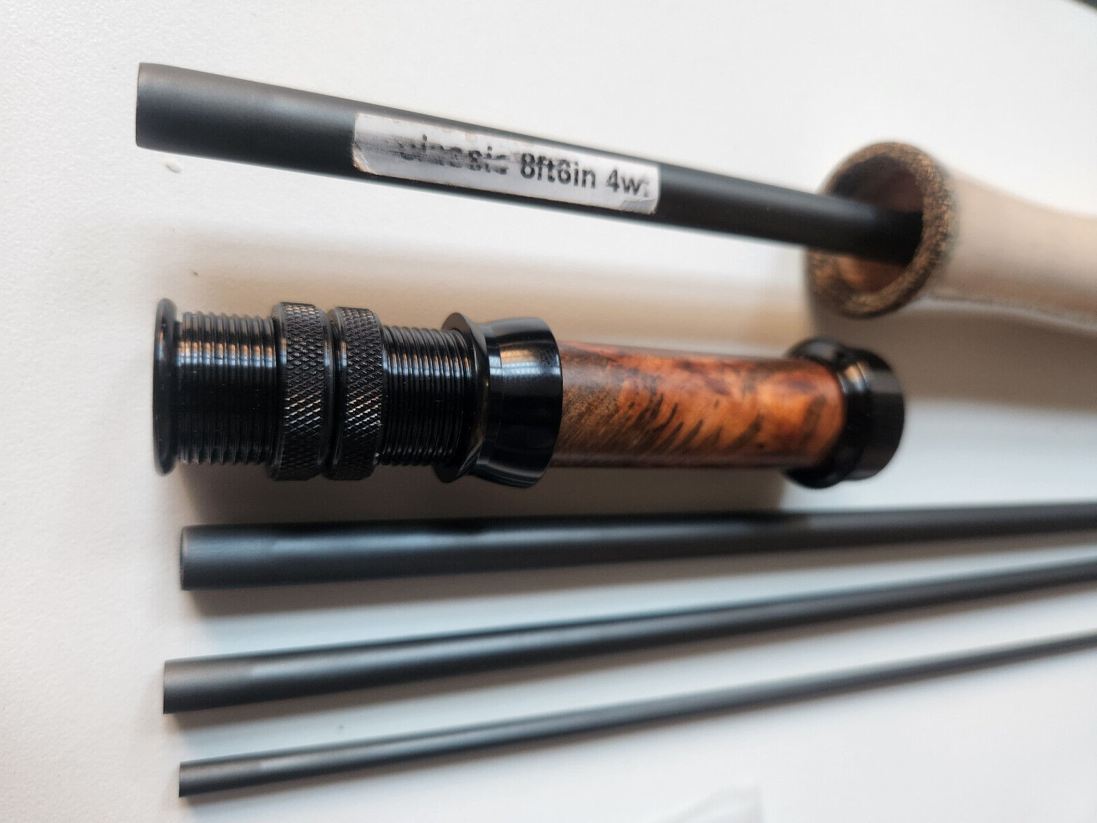 8’6 4wt 4 pc fly rod Kit with components