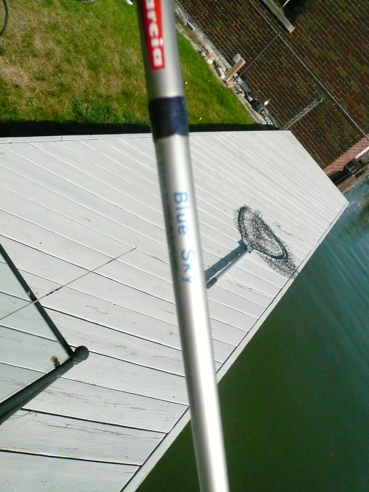ABU GARCIA BLUE SKY FLY ROD S637 6/7 DRY FLY ACTION LINE WT. 8 FT ,2 PIECE