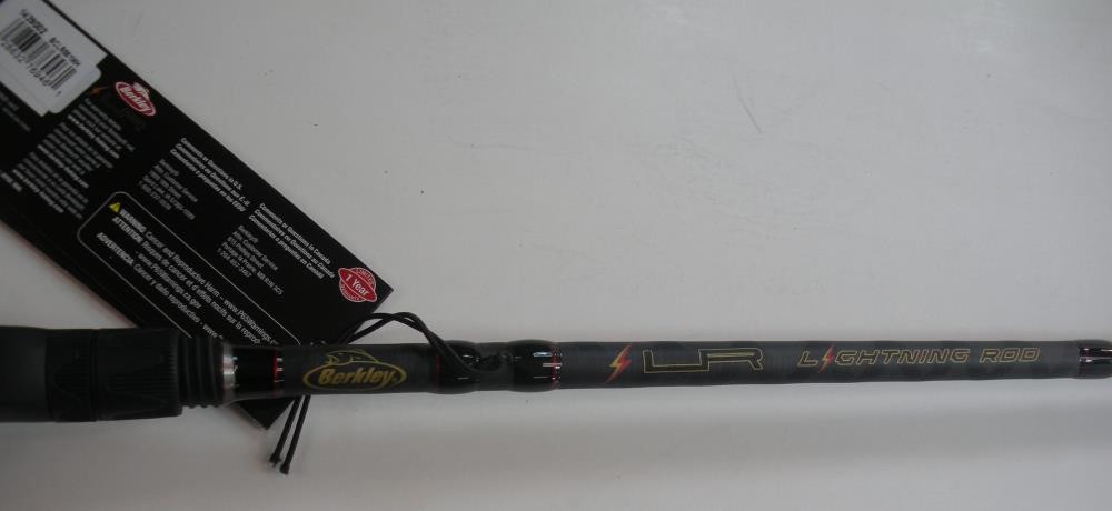 Berkley 1429002 BCLR661MH Berkley Lightning Casting Rod 6ft 6in 1 Pc Med Heavy