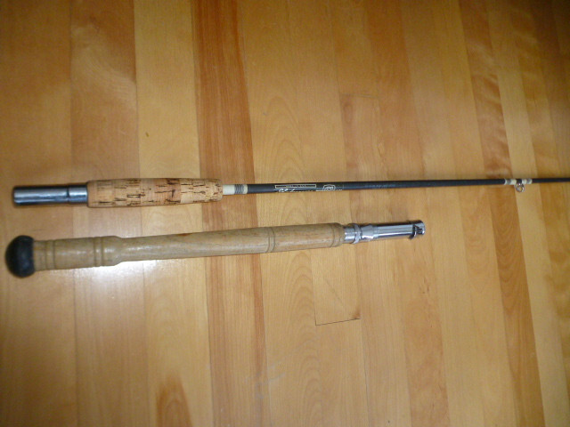 Fishing Boat Rod Shakespeare Wonderglass, Very Nice Shape rods reels deals