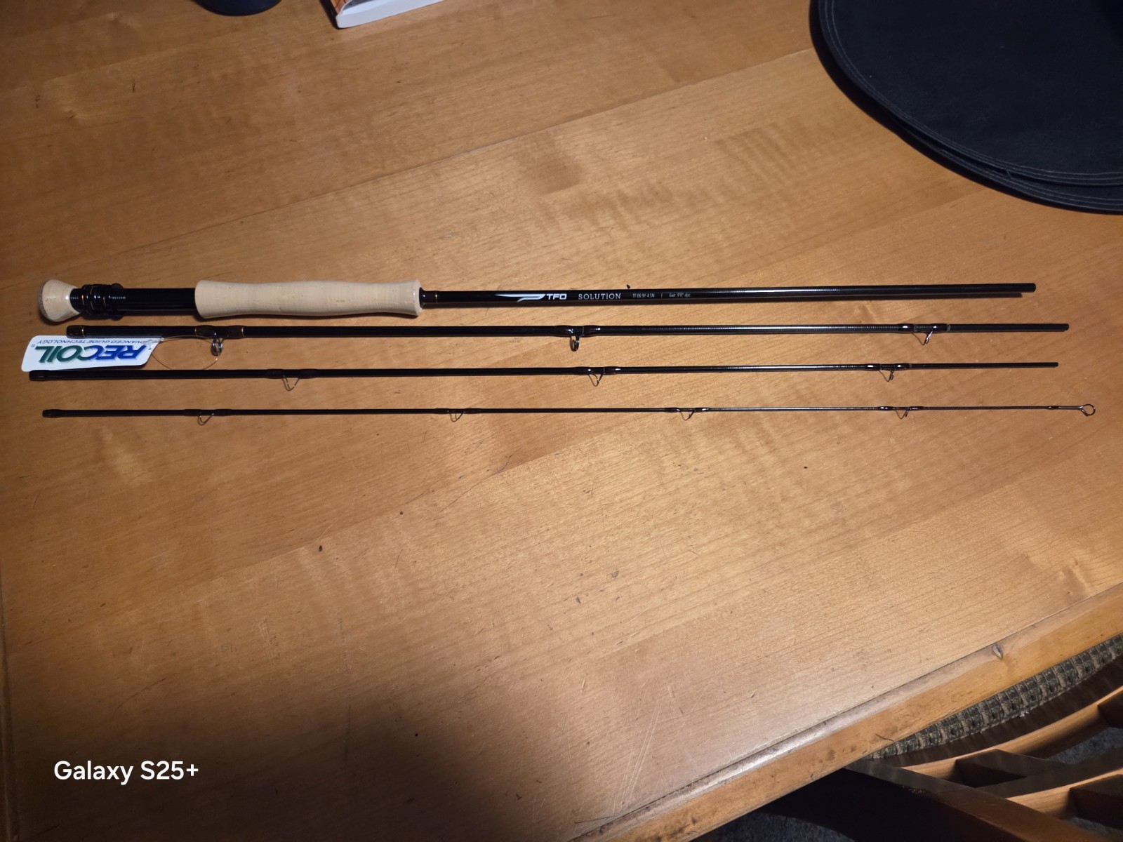 TFO Solution Fly Rod 9ft 6wt 4pc Fighting Butt New