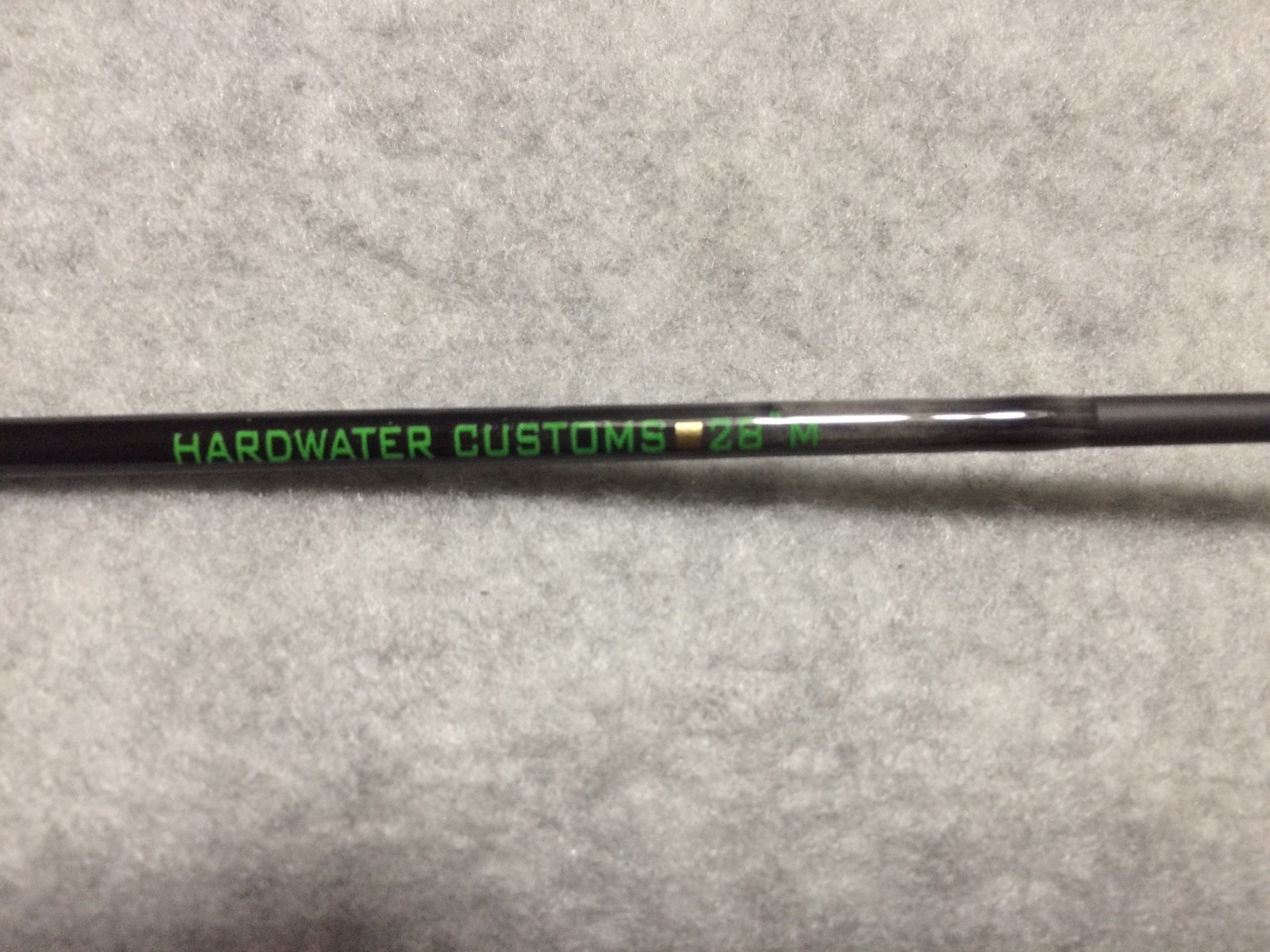 Hardware Customs Walleye Sweetheart 28″ Green/ Black