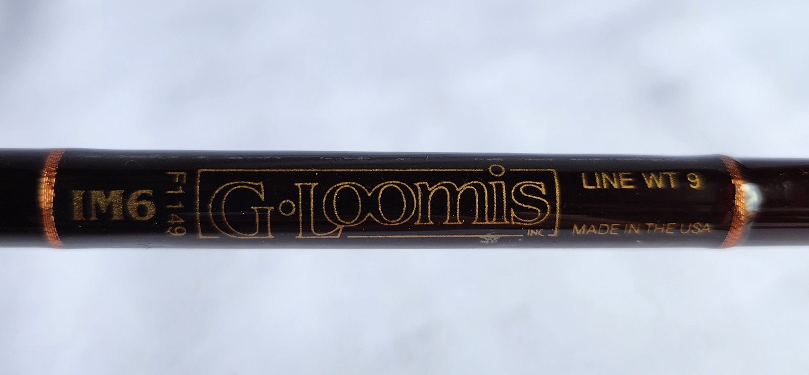 Vintage G Loomis IM6 Graphite F1149 9WT Fly Rod Pflueger Medalist USA
