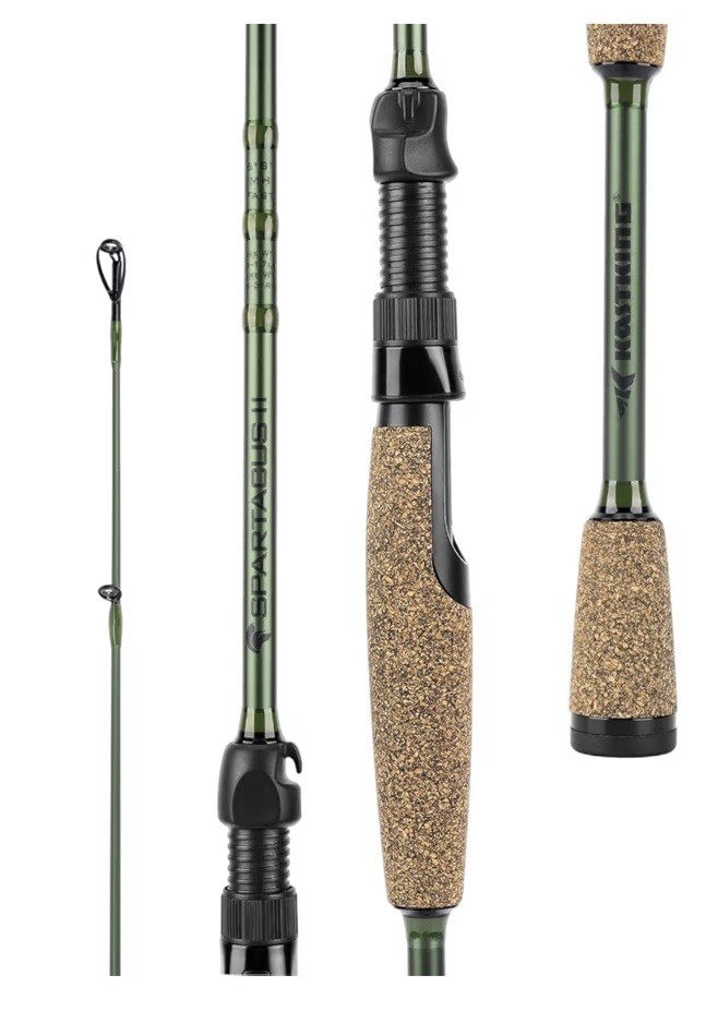 KastKing Spartacus II Fishing Rods – IM6 Graphite Blanks Casting & Spinning Rods
