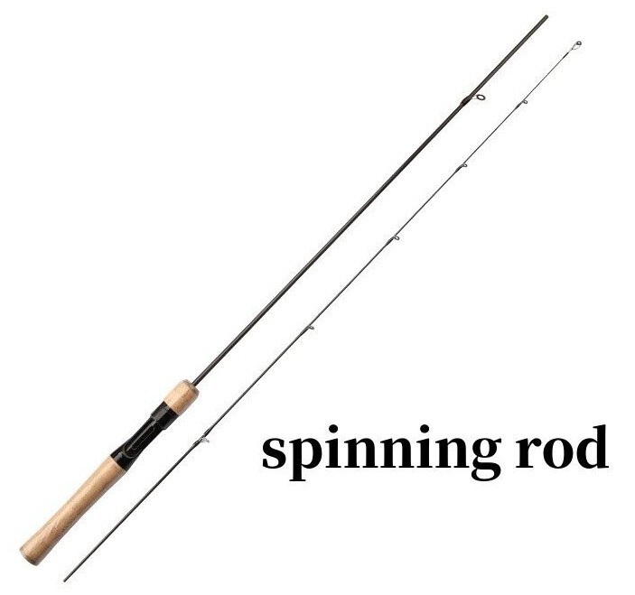 Fishing Rod Carbon Fiber Spinning/Casting Fishing Pole 1.68m/1.8m Bait Trout Rod