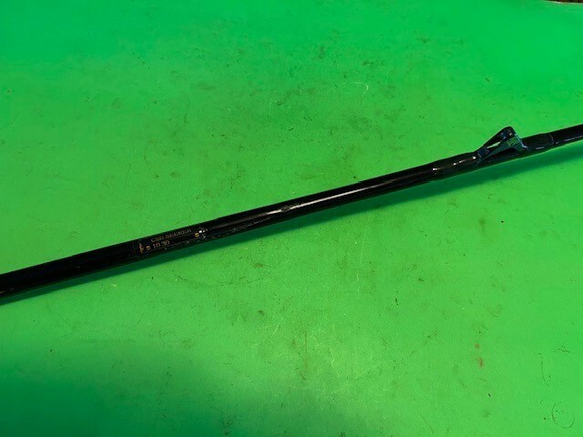 CUSTOM BUILT SEEKER CSB 8 FOOT 2 INCH 10 TO 30 POUND RATED JIGSTICK FISHING ROD