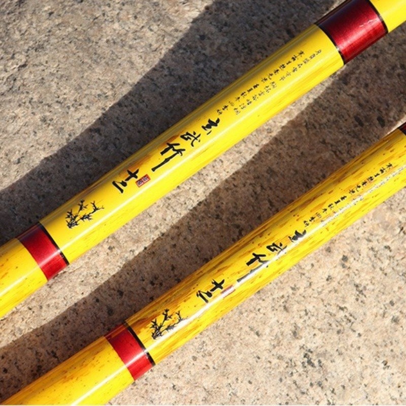 Carbon Fiber Fishing Rod Telescopic Ultra-light Hard Pole Stream Rods 1.8m-5.4m