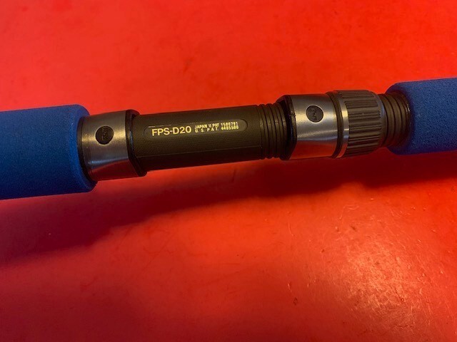 CUSTOM BUILT FENWICK LBE 789 6 FOOT 6 INCH 20 TO 50# CONVENTIONAL FISHING ROD