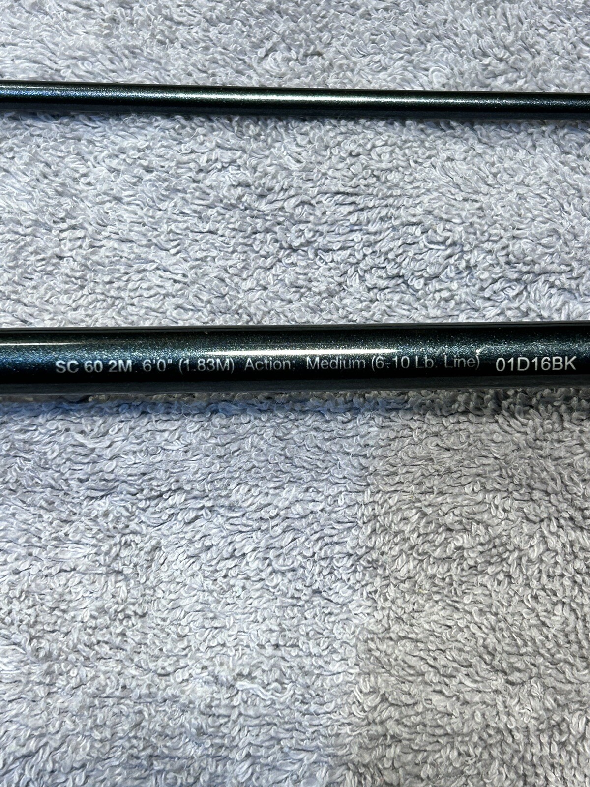 Shakespeare Durango SC60 2M medium 6’Two-Piece casting rod Excellent