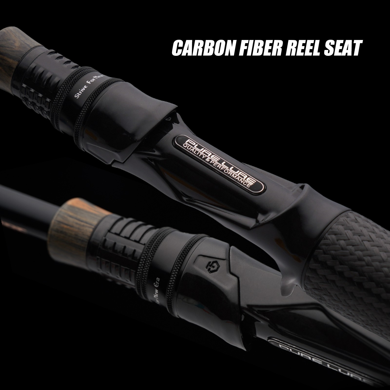 PURELURE REALM Bass Rod All M40X Toray Carbon Soft Bait EX F/F Action FUJI SIC