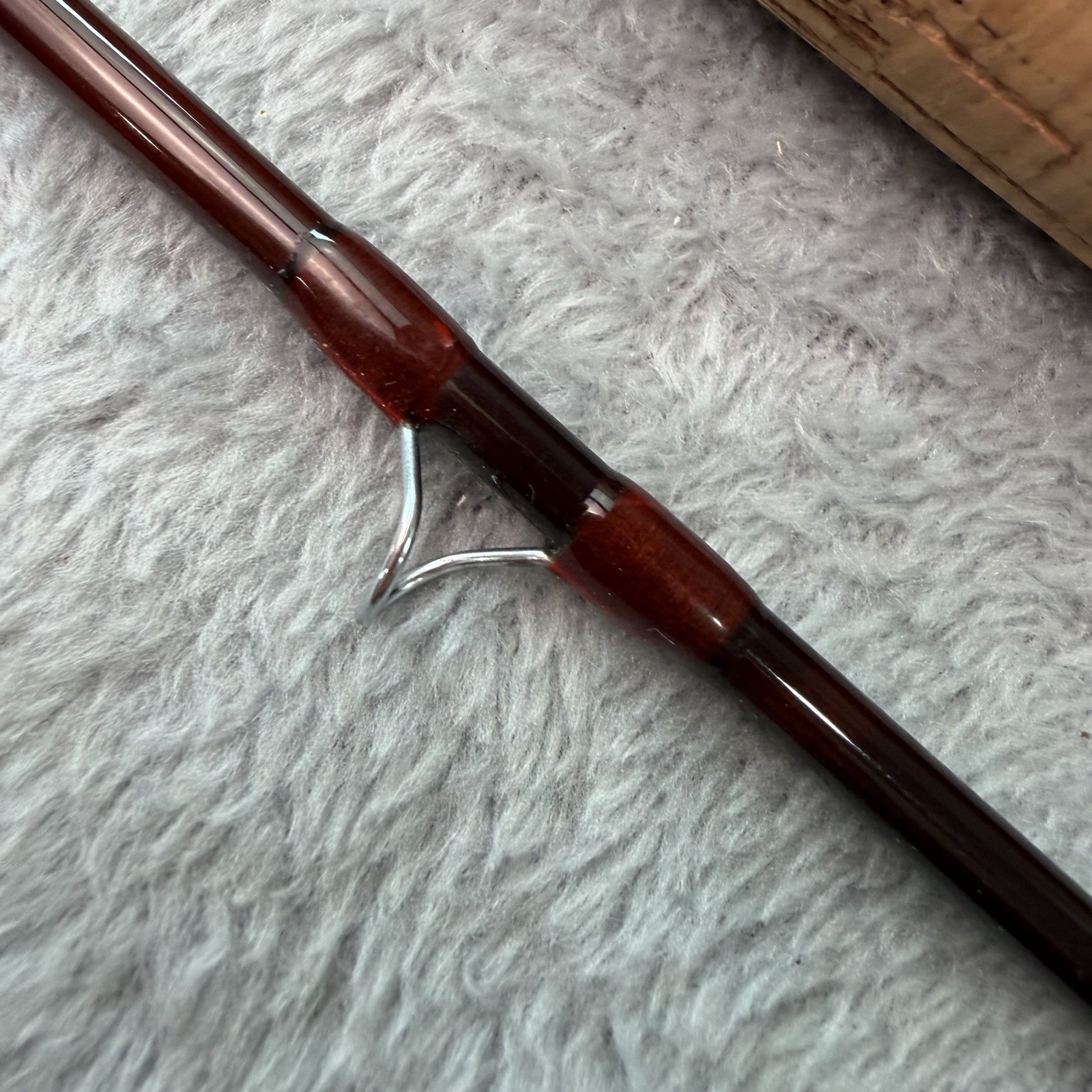 Vtg G Loomis IM6 9′ #3wt 2pc Fly Rod + Original Case & Sock EXC Y248