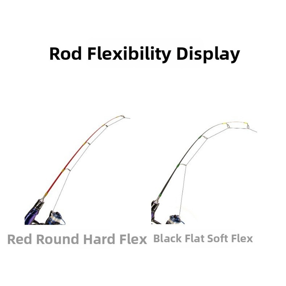 Carbon Fishing Rod Dual Tone Fishing Rod EVA Handle Lightweight Construction