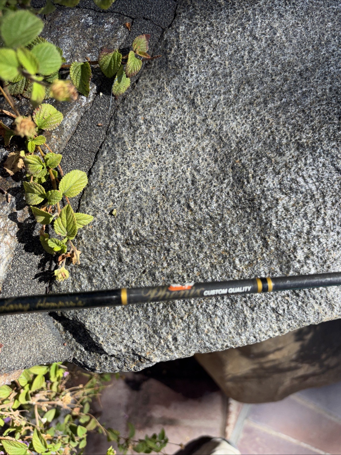 Phenix “Jig ‘n Worm”(Light) 5’6″ 4-12 Lb 1/4-5/8oz”Larry Hopper” Casting Rod #A