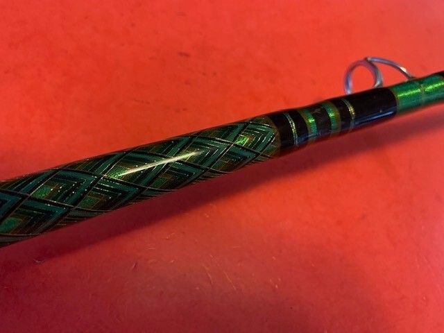 CUSTOM BUILT SEEKER CJB 7 FOOT 15 TO 40 POUND RATED CONVENTIONAL FISHING ROD W@W