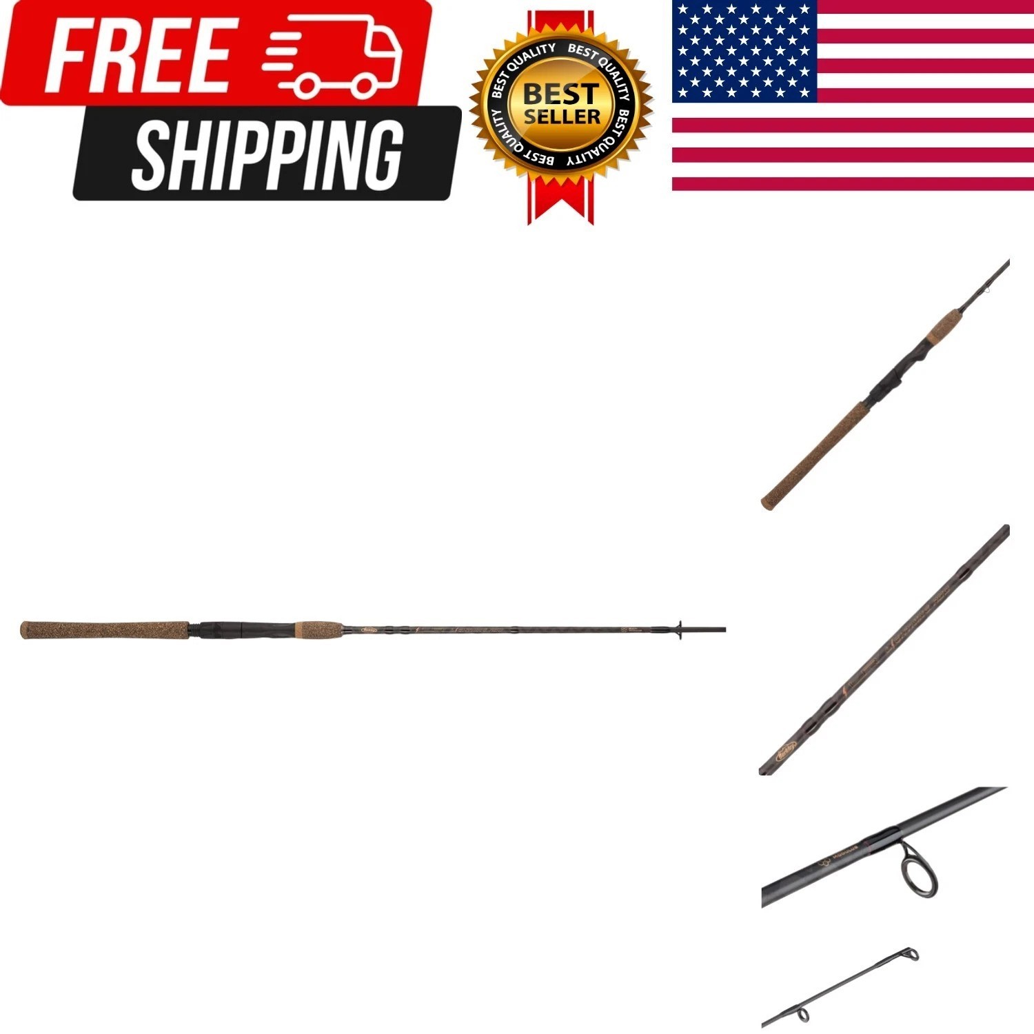 Lightning Rod Spinning Fishing Rod