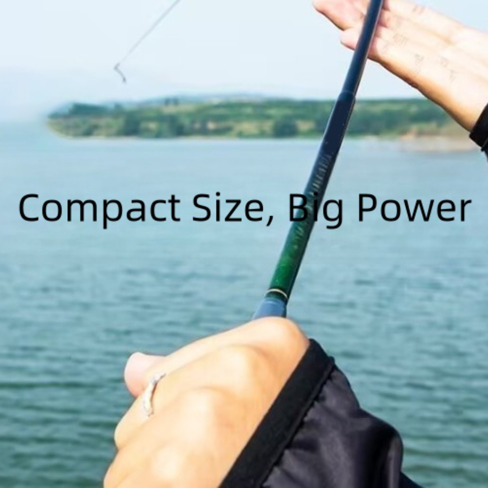 Carbon Fiber Ultralight Stream Fishing Rod Portable Pocket Pen Hand Rod