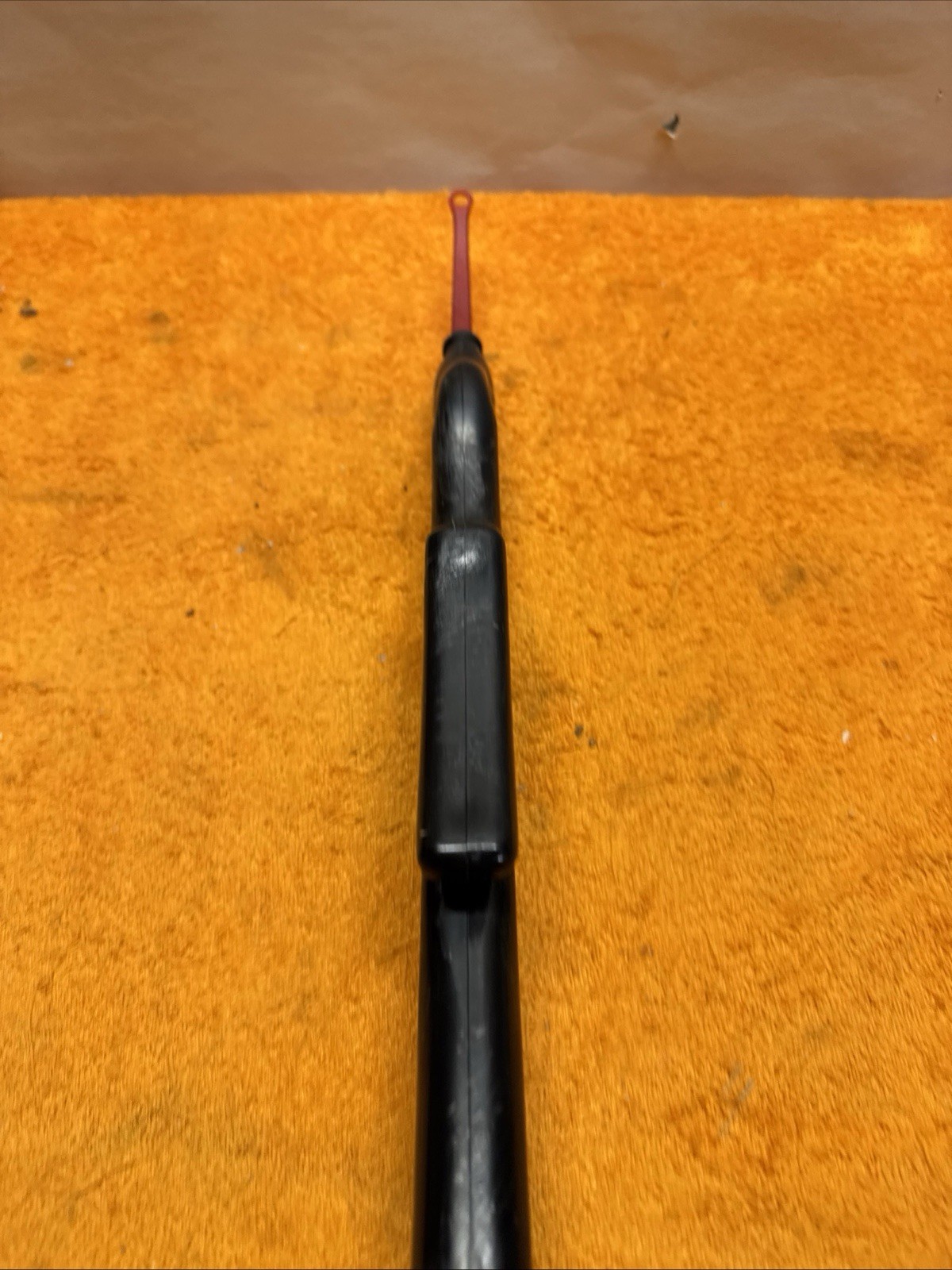 G#5 – Vintage Black Plastic Green Hornet Style Ice Fishing Pole