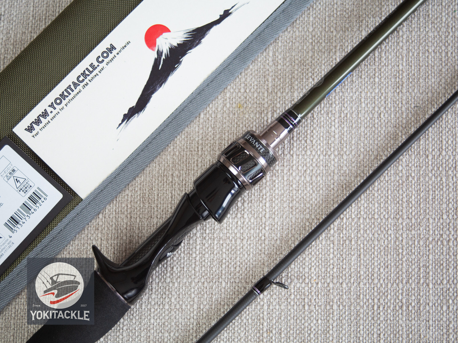 Megabass LEVANTE JP F3-66LV 2P Baitcasting Rod Shipping from JAPAN