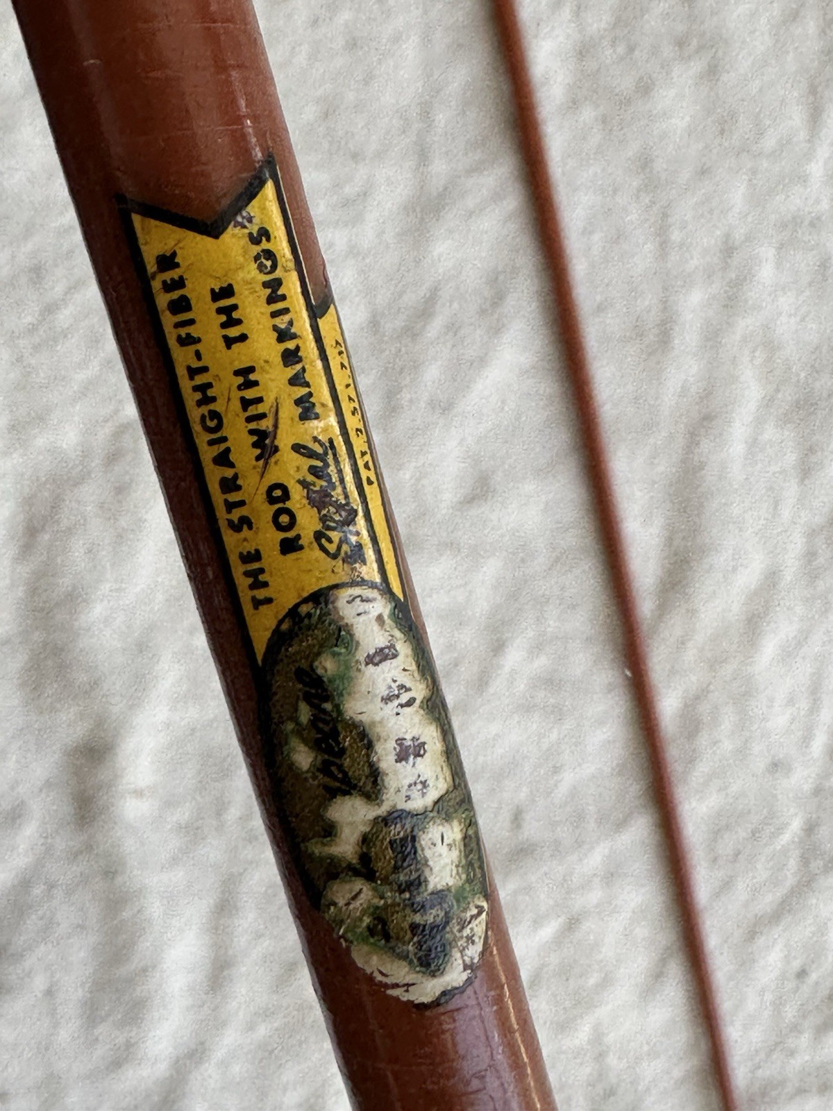 Shakespeare Wonderod- 6f 6” spiral Fiberglass Spinning Rod-