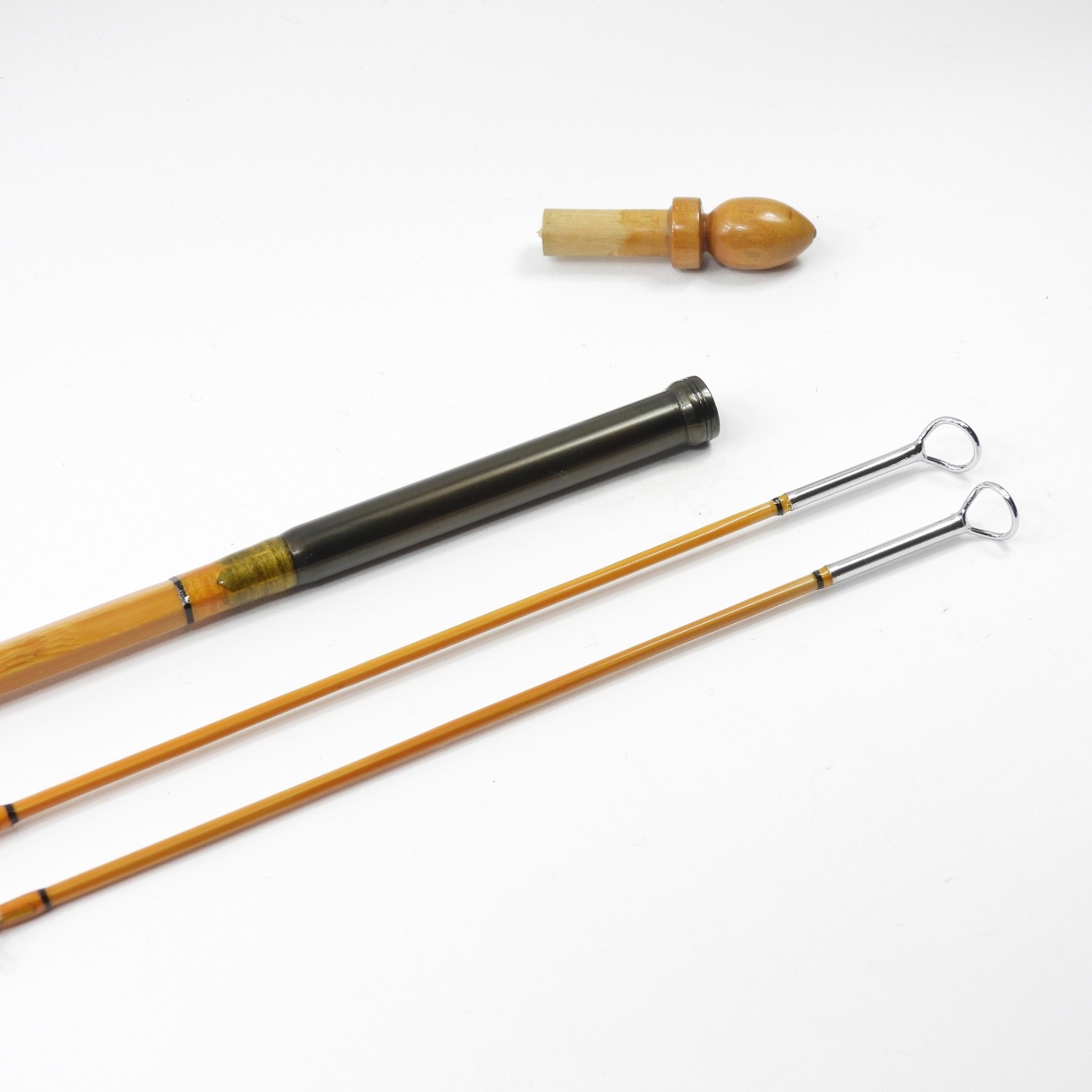 “Parabolique” Bamboo Fly Rod. Pezon & Michel Built? Charles Ritz? 7’. 4-5wt.