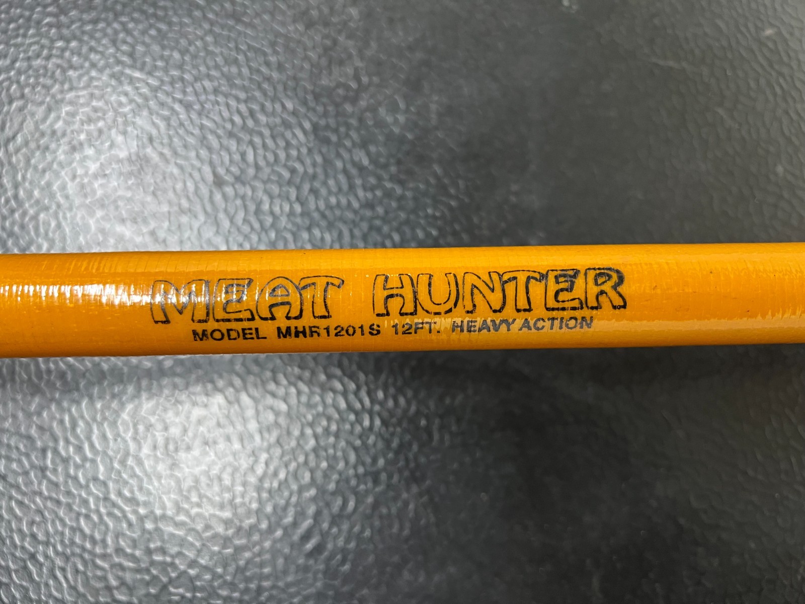 *LOCAL PICK UP ONLY* 1 PIECE SNAGGING ROD MEAT HUNTER 12′ HVY ACTN – PADDLEFISH