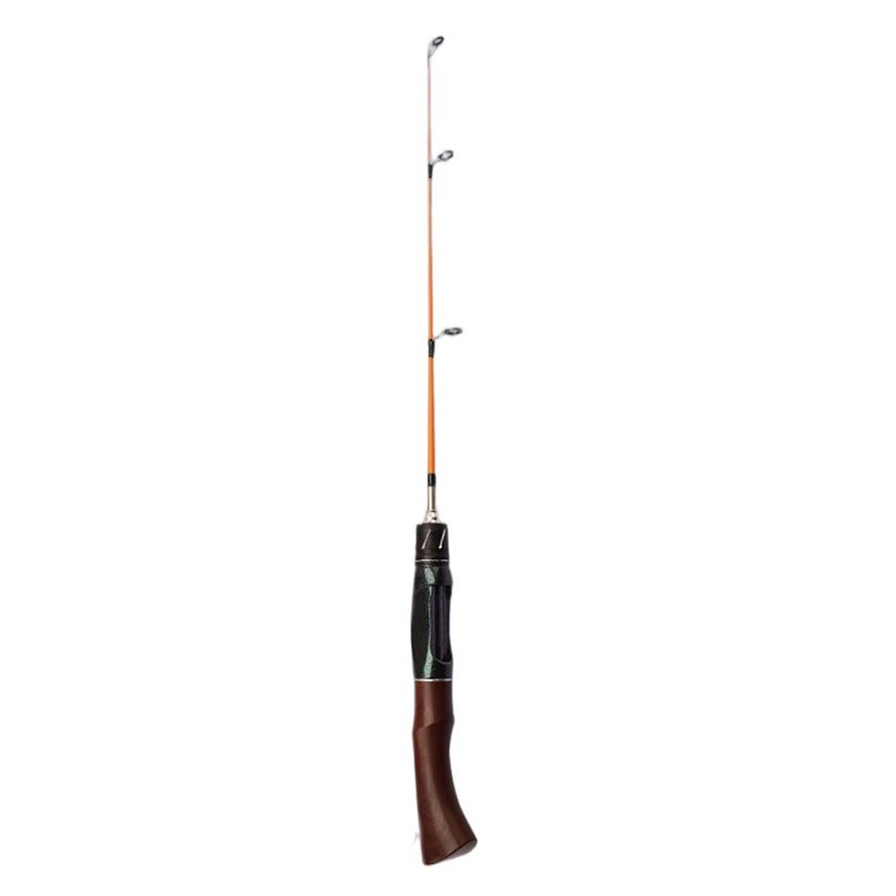 50 60 70cm Ice Fishing Rod Two Section Spiral Lock Fishing Shrimp Pole