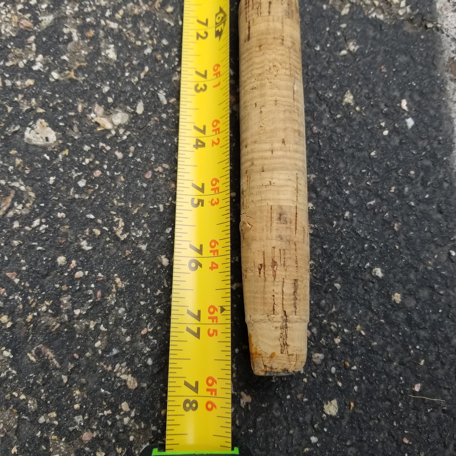 Vtg Custom Spinning Fishing Rod 2-Piece 6′ 6″