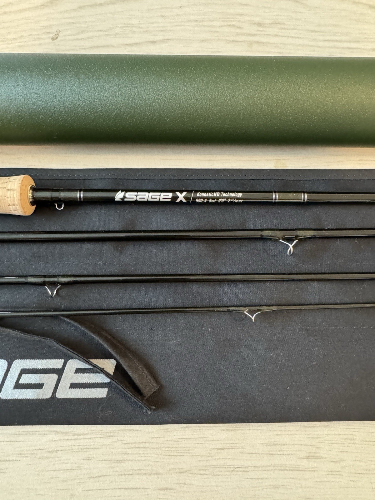 Sage X 590-4 5wt Fly Fishing Rod