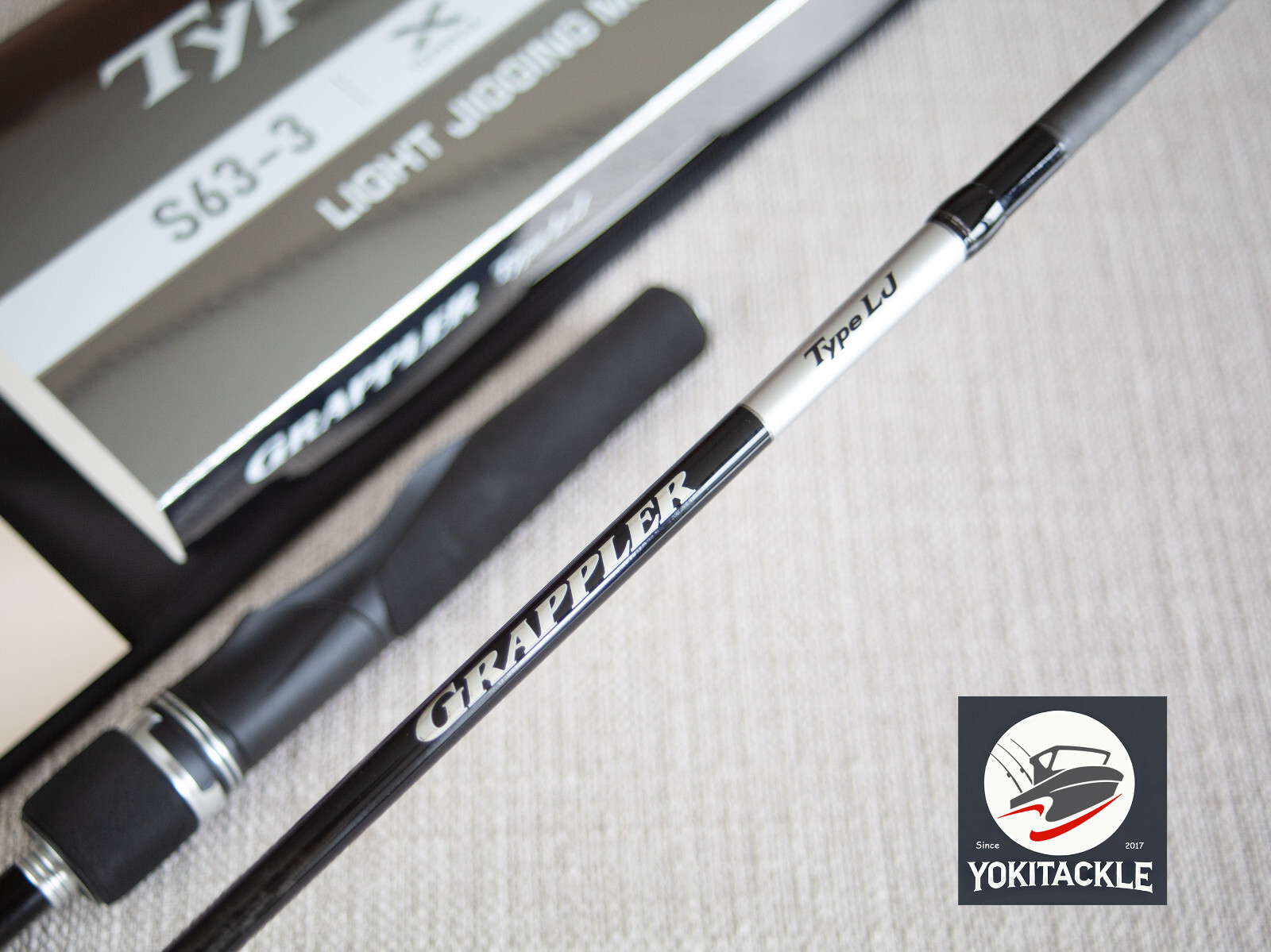 Shimano 25 Grappler Type LJ S63-3 Spinning Rod Shipping from JAPAN