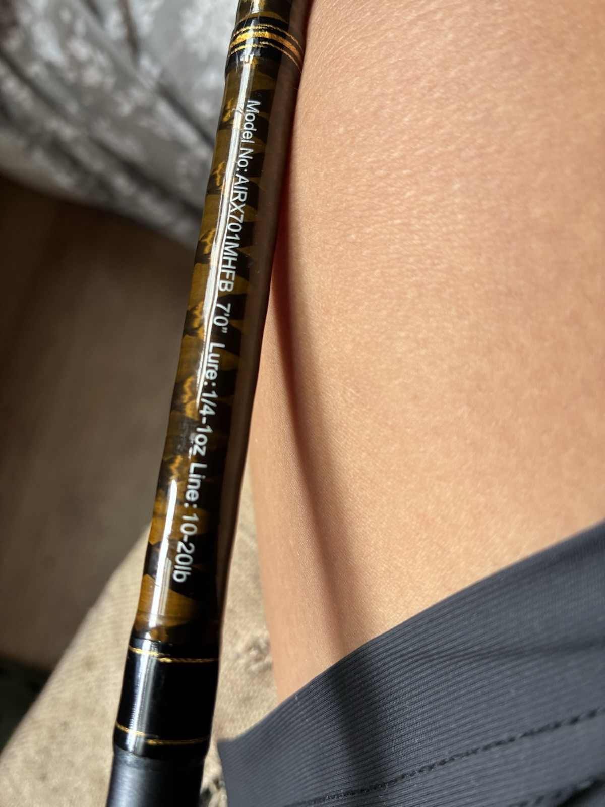 Daiwa AIRD X 701MHF-B 7′ MH Fast Casting Rod 10-20lb 1/4-1oz