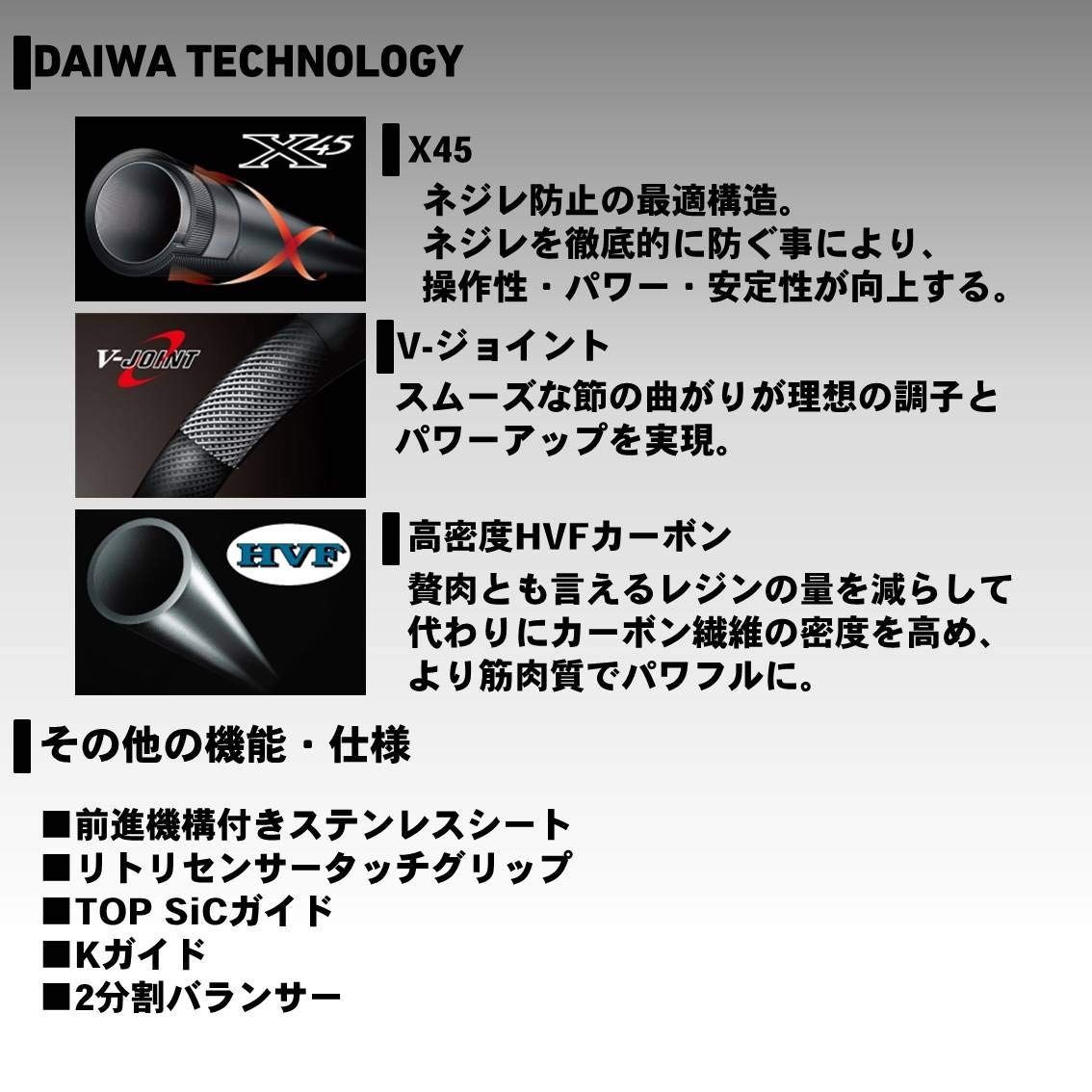 DAIWA Power Cast 27-390 Two-Piece Casting Rod