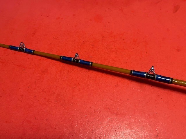 SABRE 530 9 FOOT 20 TO 50 POUND RATED JIGSTICK FISHING ROD EXCELLENT PRISTINE