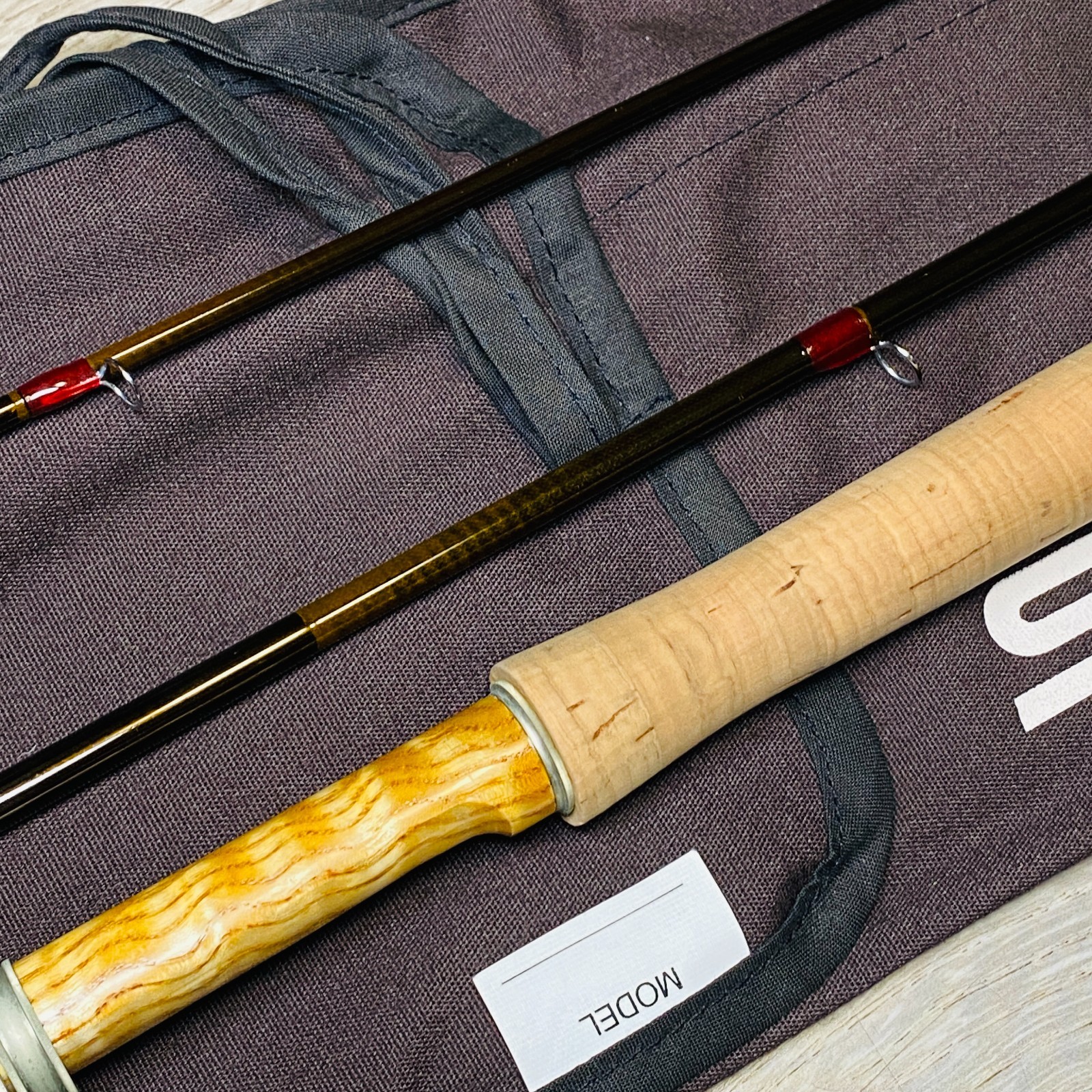 [Excellent] SAGE VPS Light 379-3 Graphite III B 3WT 7’9″ Fly rod w/sock