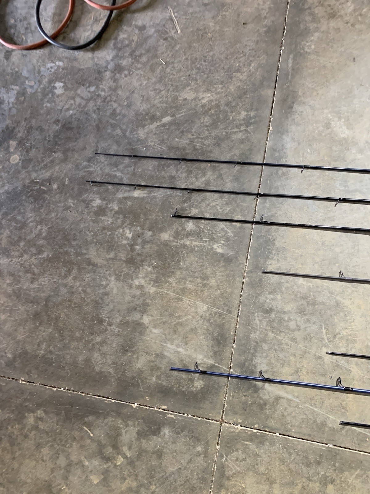 LOT OF 10 BASS PRO SHOP, Lews, FISHING RODS (BROKEN)