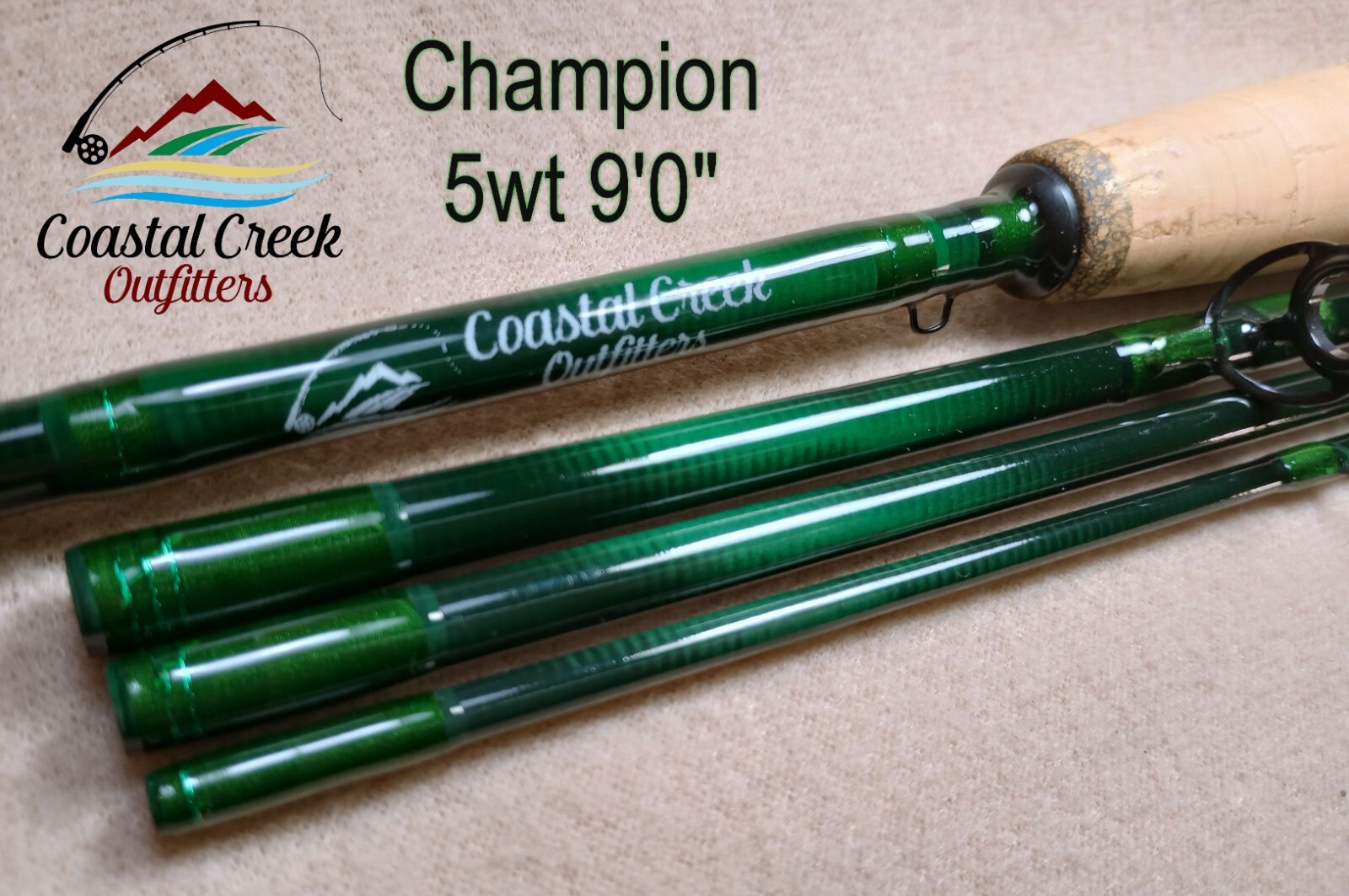 Coastal Creek Outfitters Champion Custom Built Fly Rod 5wt built for you