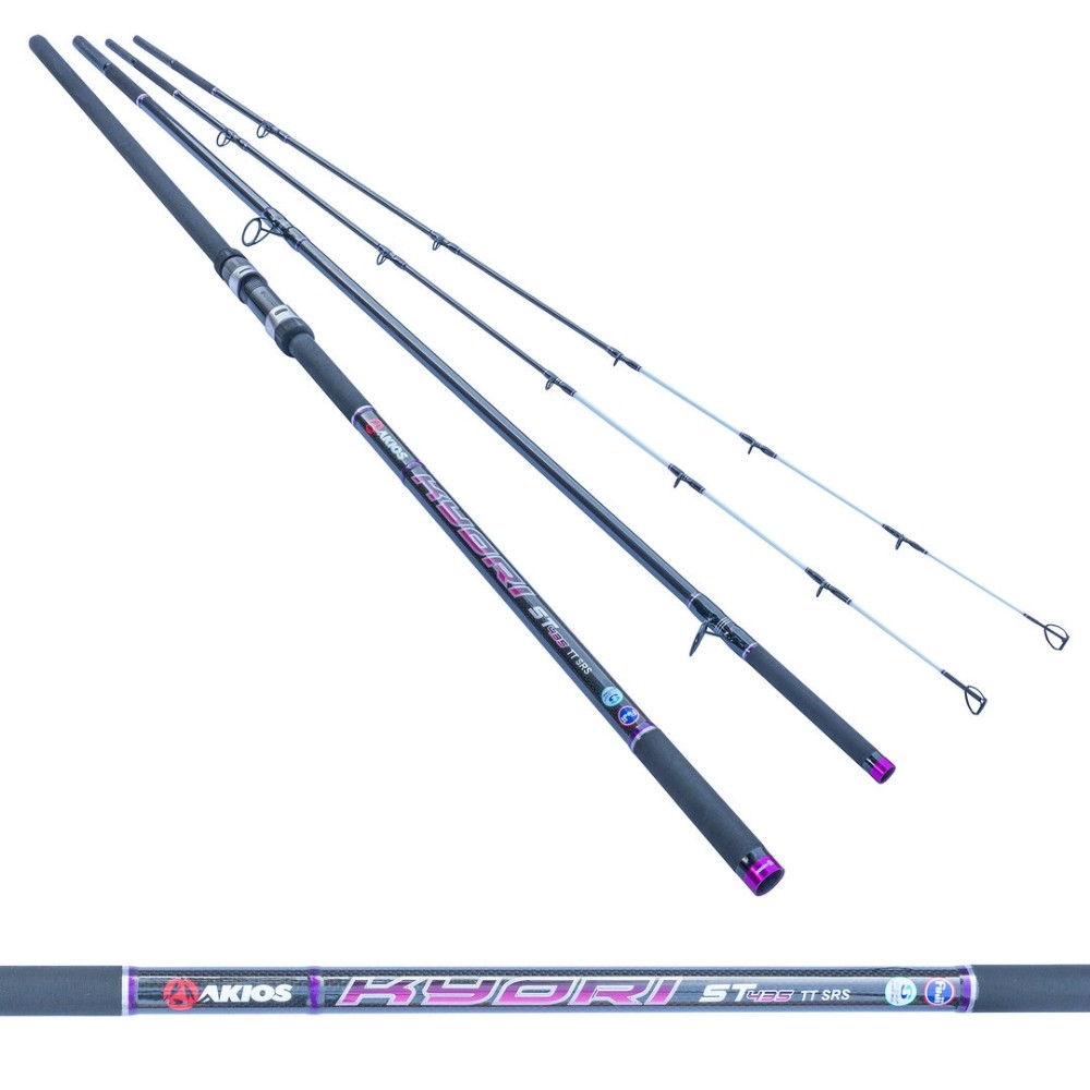 AKIOS Saltwater Fishing Surfcasting Twin Tipped Rod KYORI ST435 TT SRS