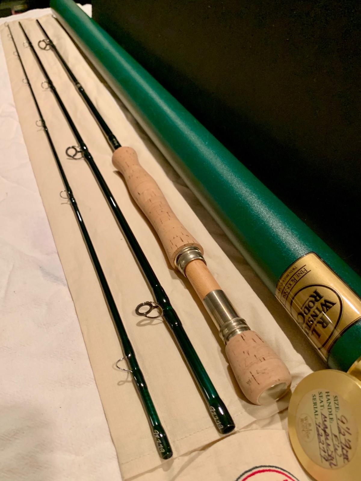 Winston LTX 9’6″ 9wt, Maple reel seat / New