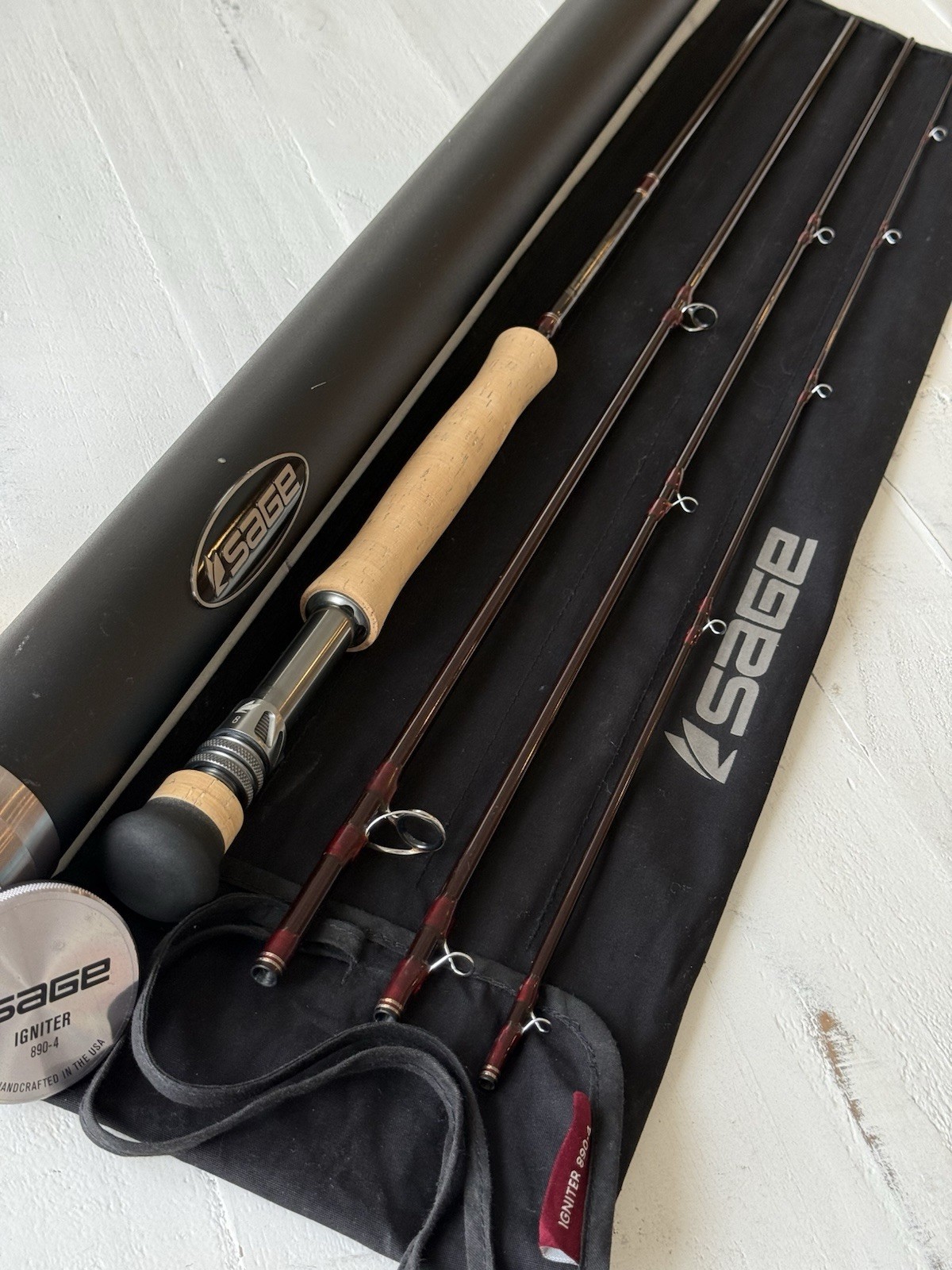 **BEAUTIFUL** 🔥SAGE IGNITER 8wt 9’ft FlyRod!!! 🔥~ROCKET~