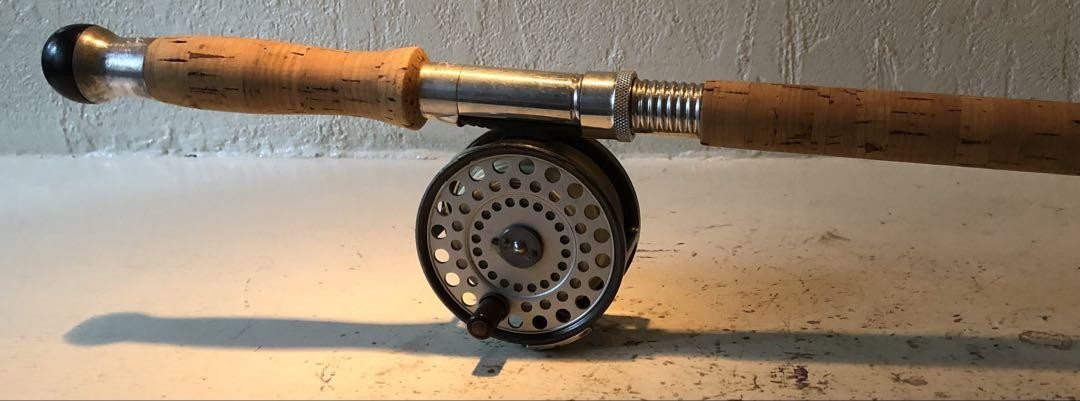 HARDY Glass JET 12 1/2 Salmon Fly #9 Fly Rod Fishing Vintage