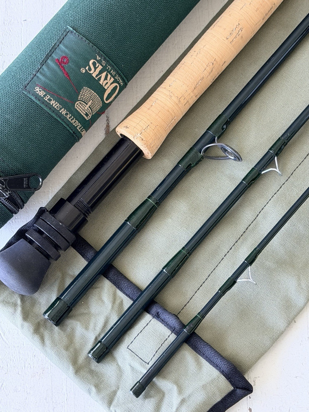 **BEAUTIFUL** ORVIS TRIDENT TLS F POWER MATRIX 10. 8wt. 9’ft Rod🔥~EXCELLENT~🔥