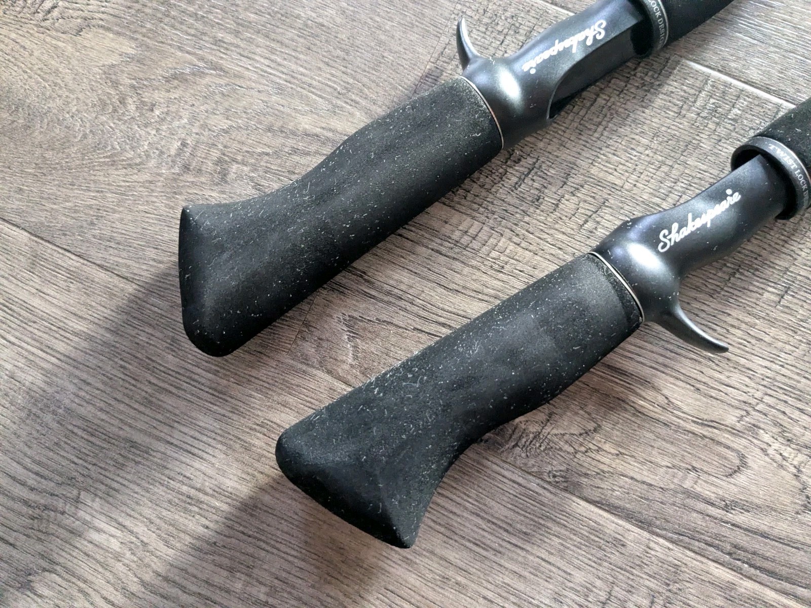 Lot of 2 Shakespeare SYNERGY 4’6″ 1PC Ultra Light Matching Micro Casting Rods