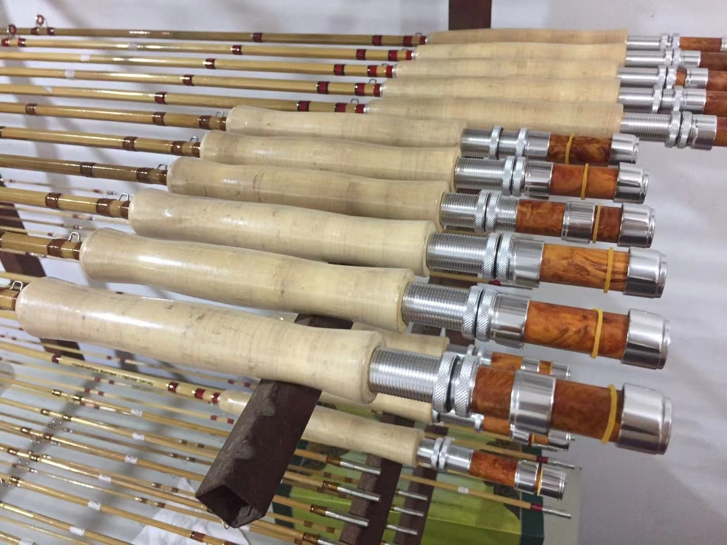 Handmade Bamboo Fly Rod 6′ 0″~2 wt/2 Piece~2 tip/Vintage Cane Fly Fishing Rod