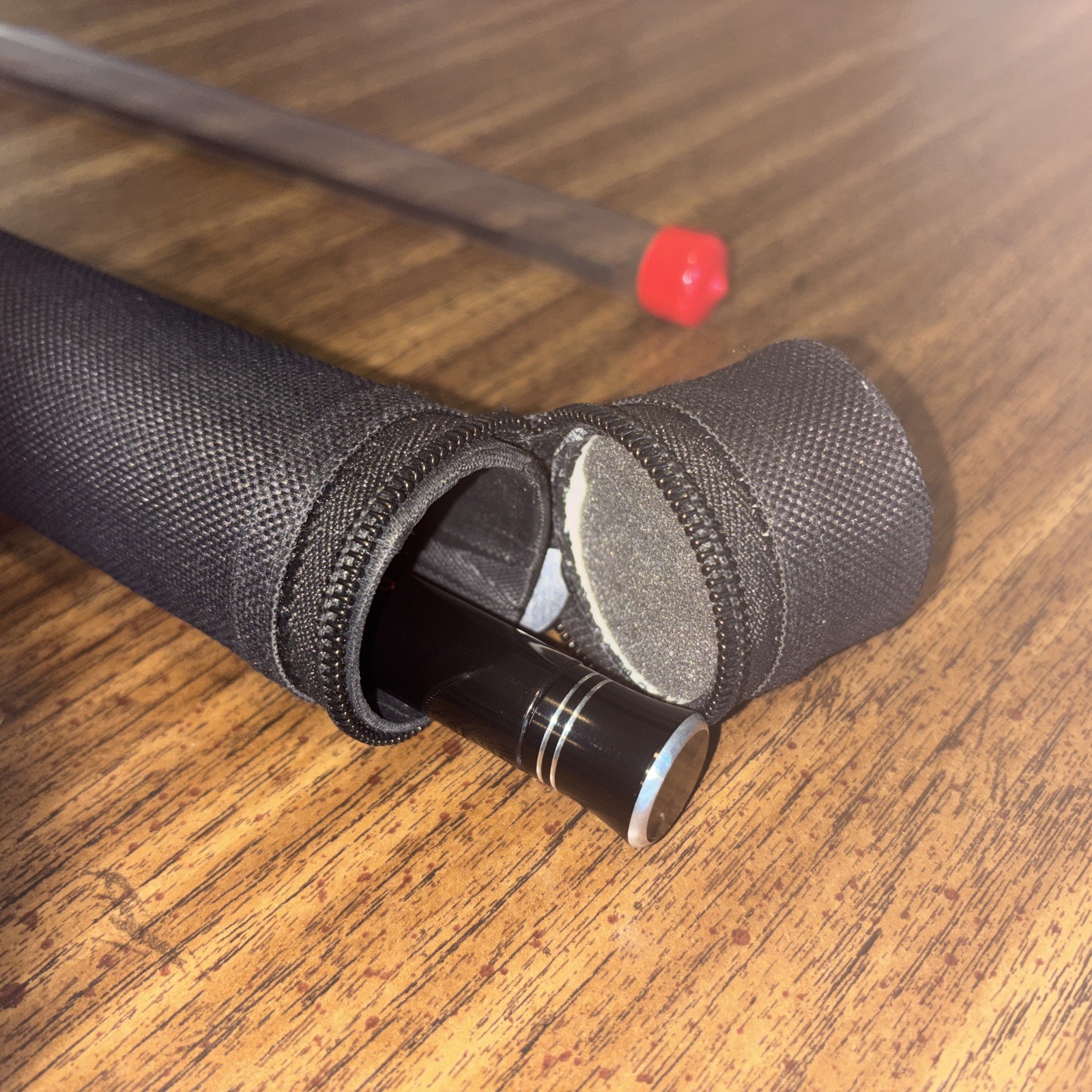 Keiryu Rod Co T100 Tenkara Fixed Line Fly Fishing Rod 5.4m 17.7ft Tube Extra Tip