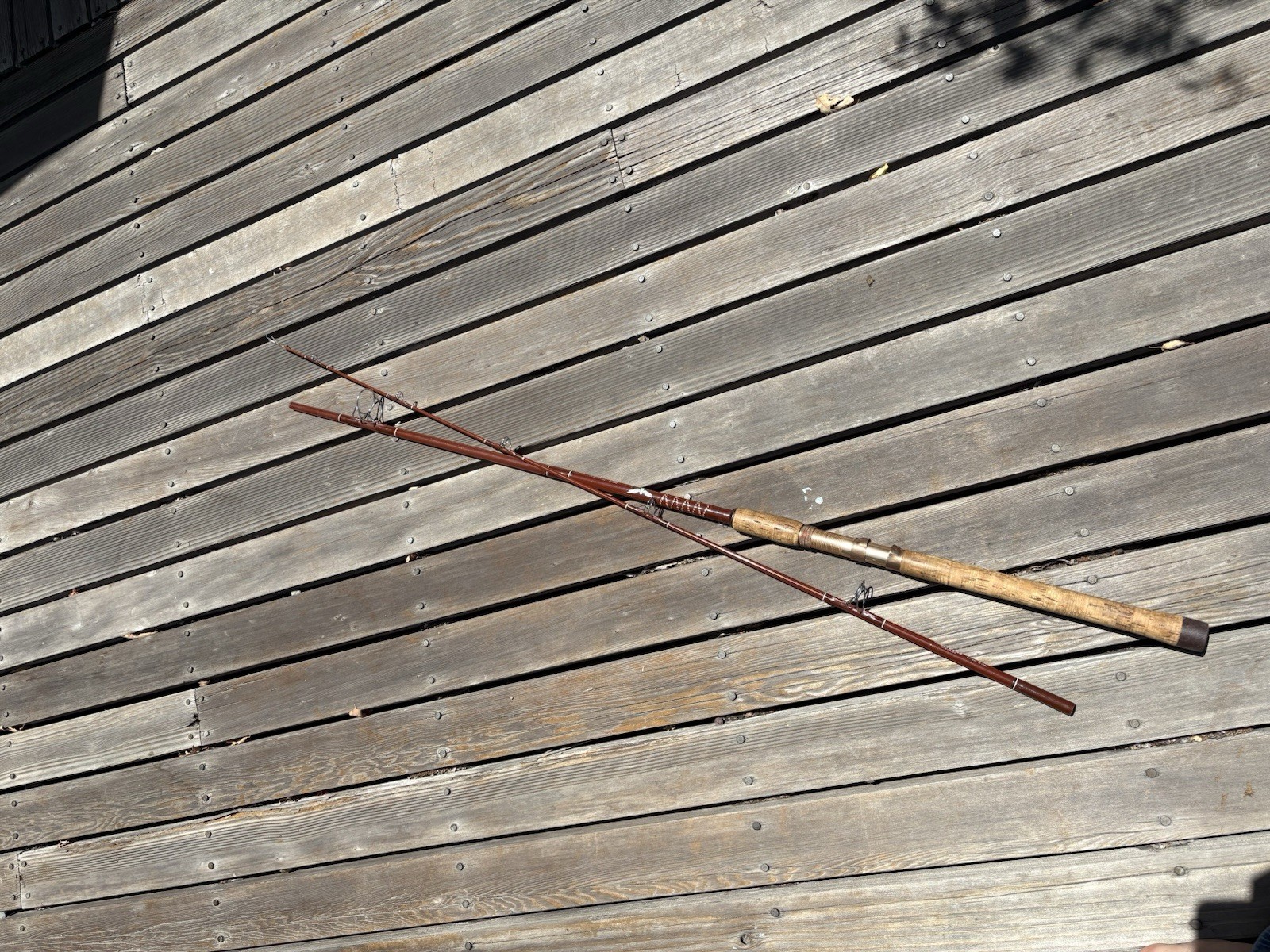Vintage Fenwick PLS75 7 1/2′ Fishing Rod/Pole With Hard Carrier