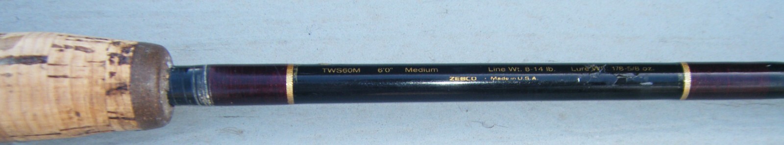 Quantum American Series 1-Piece 5’6” Fast Tapered Graphite Spinning Rod