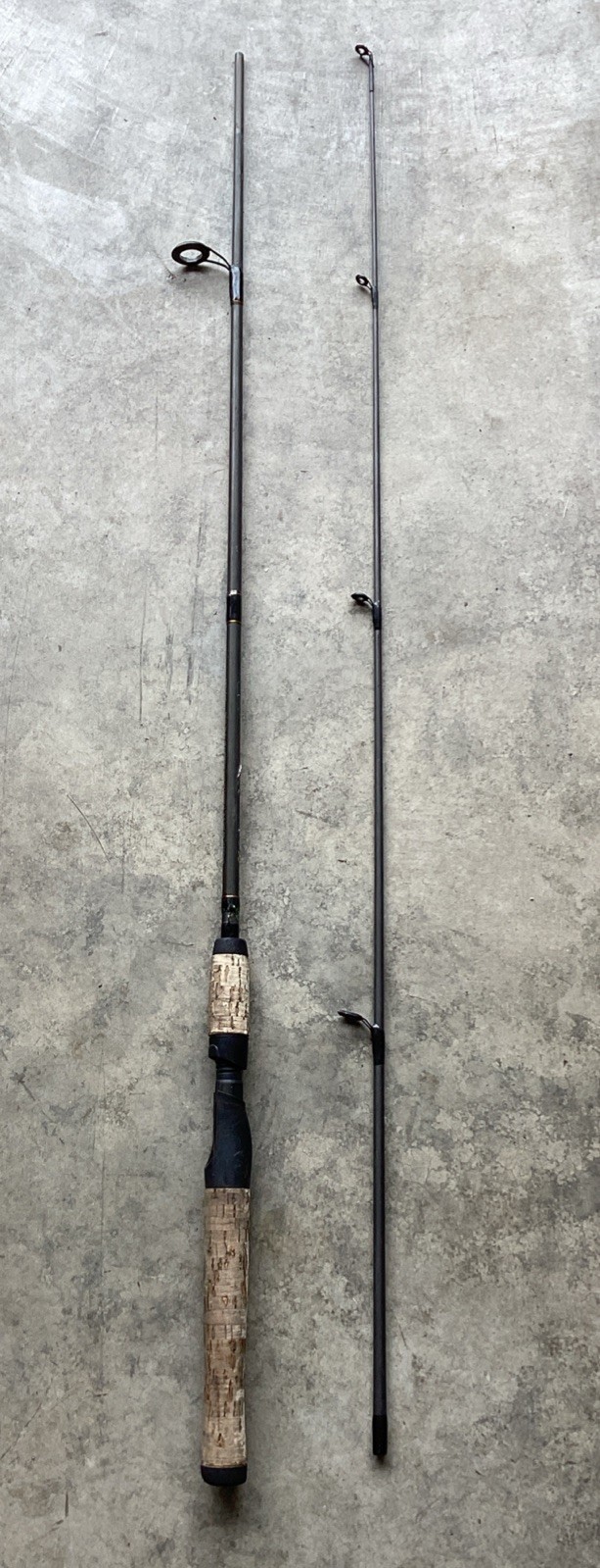 Shakespeare Crusader CRUS2SP 2M 6′ 0” Medium Action Spinning Rod 6-12lb 2 Piece