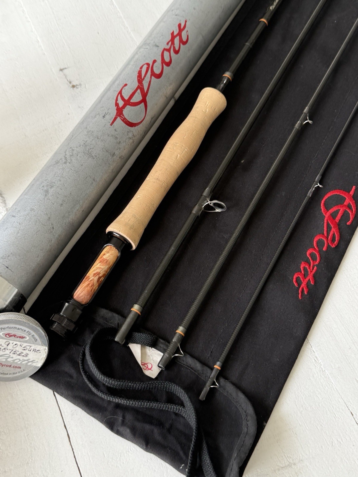 **BEAUTIFUL** 🔥 SCOTT RADIAN 5wt. 9’ft~4pc FlyRod!! 🔥~LEGENDARY~🔥